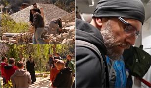 Reacția unui român ajuns pe Muntele Athos, în plin sezon rece: "Ne-au pus să ne descălţăm şi să luăm papuci"