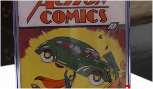 O revistă de benzi desenate cu Superman furată de la Nicolas Cage a fost vândută cu 15 milioane de dolari