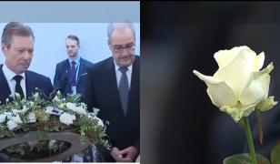 Macron și Mattarella au depus coroane de flori la comemorarea celor 40 de victime din Crans-Montana