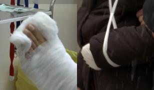 Ghețușul, capcană pentru bucureșteni. 90 de persoane ajunse la spital într-o zi, după alunecări pe gheață