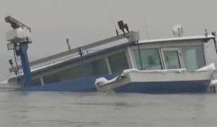 Concentraţiile de amoniu şi azot, din nou peste limită, în urma accidentului barjelor pe Dunăre