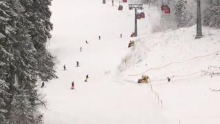 Cea mai impunătoare pârtie deschisă în Masivul Postăvarul. Are aproape 3.000 de metri lungime