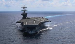 SUA au trimis lângă Iran un portavion. 