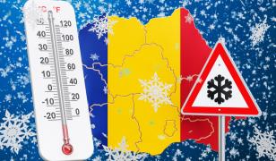 Localitatea în care gerul năprasnic a atins -20 de grade