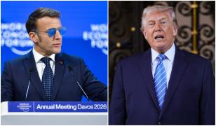 Macron l-a ironizat pe Trump, la o zi după ce l-a numit "prieten": "Bătăuş" cu "ambiţii imperialiste"