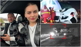 ANIMAŢIE. Tânăr lovit de tren, după ce s-a răsturnat cu maşina pe calea ferată. Era în apel video cu soţia