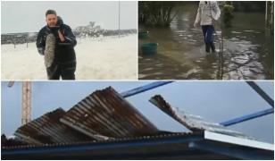 Europa și SUA, lovite de furtuni extreme: ninsori, vânt violent și mii de zboruri anulate