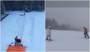 Weekend plin pe pârtii. Unde s-a stat cel mai mult la coadă la gondolă