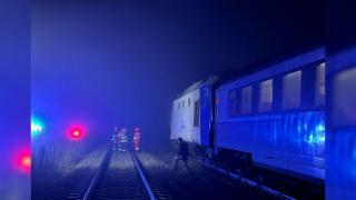 Incendiu la locomotiva unui tren cu 200 de pasageri, în apropiere de Vaslui