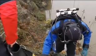 Copilul de 4 ani care a căzut în Someşul Mic, de negăsit. Scafandrii continuă căutările