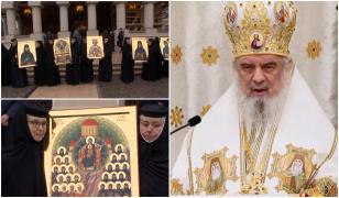 16 femei sfinte, canonizate în prezența Patriarhului Daniel. Credincios: 