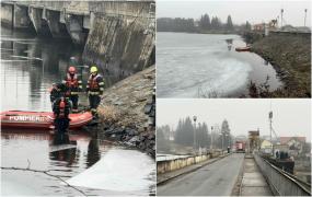 S-a aruncat de pe barajul Gilău şi a refuzat să fie salvat. Trupul bărbatului a fost găsit după 20 de minute