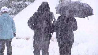 Zonele în care zăpada va atinge jumătate de metru. Vântul va bate cu aproape 100 km/h