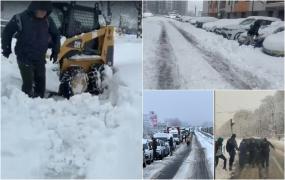 Bucureștiul, sub cel mai greu episod de iarnă din ultimii 18 ani: 