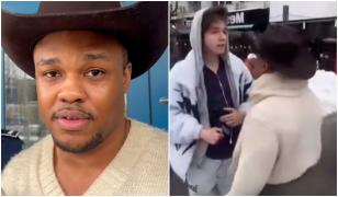 TikTokerul Adonis susţine că Darian Ion a fost rasist şi l-a scuipat. 