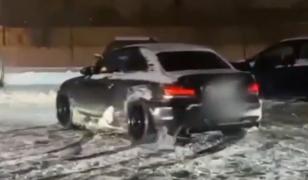 Drifturi pe zăpadă, taxate peste noapte în Bucureşti. 19 şoferi au rămas fără permis