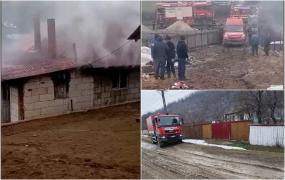 Un bărbat din Vaslui a murit încercând să-și salveze banii din casa cuprinsă de flăcări