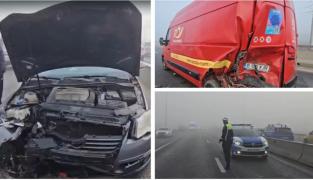 Patru accidente rutiere la ieșirea din Constanța. Două persoane au fost rănite