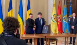 Ce au negociat Nicuşor Dan şi Zelenski la Bucureşti. Momentul semnării parteneriatului strategic