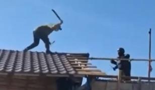 Atacatorul cu sabie și scut din Argeș și-a făcut singur armele. Bărbatul a fost reținut