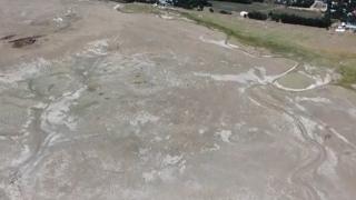 Lacul care revine la viață după 5 ani de secetă. Agricultorii văd primul semn bun