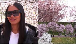 Reacţia unei turiste din Thailanda, care vede pentru prima dată 