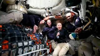 Reacţia comandatului Artemis 2, după plecarea spre Lună: 