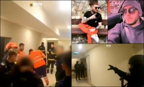 Fulgy, luat din pat de mascaţi şi dus la psihiatrie, în timp ce era live. Reacţia părinţilor