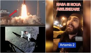 Teoria Pământului plat şi AI. Cum a devenit misiunea Artemis 2 ţinta conspiraţioniştilor online