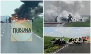 Tragedie înainte de Paşte. O femeie de 72 de ani a murit, după ce două maşini s-au ciocnit violent în Timiş