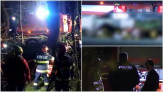 Sfârşit tragic pentru doi tineri, de Paşte. S-au izbit cu maşina în viteză de un copac, în pădurea Snagov