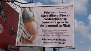 Panourile anti-cezariană, opera unui ospătar şi a crainicului de la meciurile FCSB