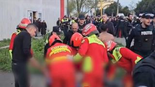 Incendiu de groază într-un bloc din cartierul social Henri Coandă. Nouă victime, la spital