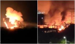 Explozia de la CET Vest Bucureşti. ELCEN anunţă cauza incendiului