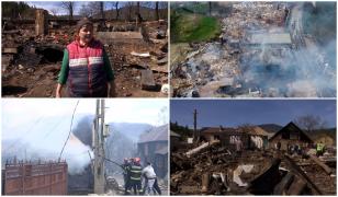 Satul cu cel mai curat aer din Europa a ars complet. Sute de oameni au rămas pe drumuri