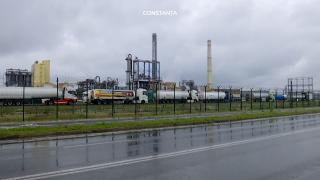 Cozi uriaşe la rafinăria Petromidia. Liderul pieţei de carburanţi, fără motorină în mai multe oraşe