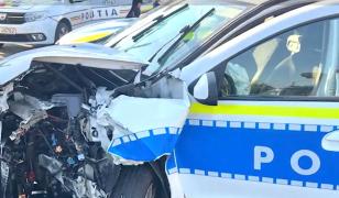 Urmărire ca-n filme la Craiova. Un şofer beat a acroşat mai multe maşini, în timp ce fugea de poliţie