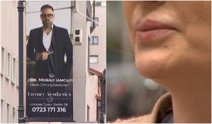 Femeie, desfigurată după ce s-a operat la sâni la clinica lui Morad Iancu