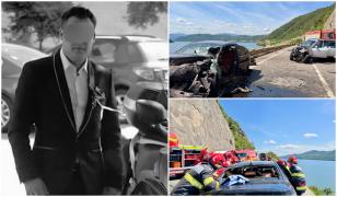 Cine era Cosmin, poliţistul mort în carambolul de pe DN6. Prietenul său pompier şi o tânără, grav răniţi