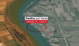 Alertă în Tulcea. Proiectil cu două kilograme de explozibil, descoperit într-o curte din localitatea Pardina