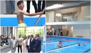 Bazinul de 3 milioane de euro inaugurat de două ori. Prima tăiere de panglică a fost în campania electorală