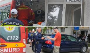 Copil de 5 ani din Botoşani, în stare gravă după ce a căzut de la etaj. Era singur în casă