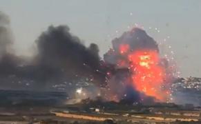 Explozii în lanţ, în Malta. O fabrică de artificii a sărit în aer