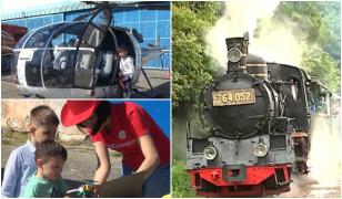 Ziua Copilului, sărbătorită în toată ţara. Plimbări cu avionul, tramvaie de epocă și mocănițe pentru cei mici