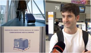 Cât plătesc în plus românii care au bagaje de mână prea mari: 