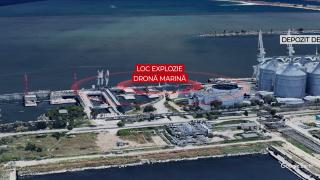 Cod roşu de explozie pe litoral şi trei staţiuni evacuate în cazul dronei maritime
