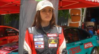 Alice, cel mai tânăr pilot de drifturi din Europa. Finala etapei a 2-a, la Arena Naţională