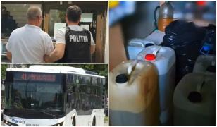 Reţea de furat motorină la transportul în comun din Iaşi. Pagubă uriaşă şi autobuze rămase fără şoferi