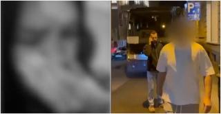 Momentul în care o tânără din Capitală s-a ales cu nasul spart din cauza unui claxon. Agresorul, reţinut