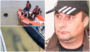 Filmul morţii interlopului brăilean. Soția a sunat la 112 după ce barca s-a răsturnat în Dunăre